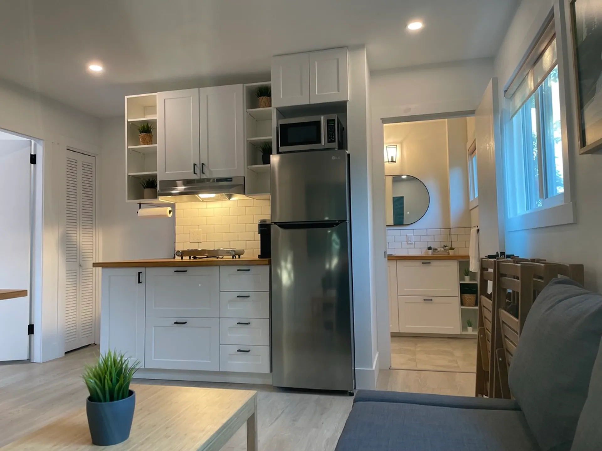 Unit 2 kitchen and living