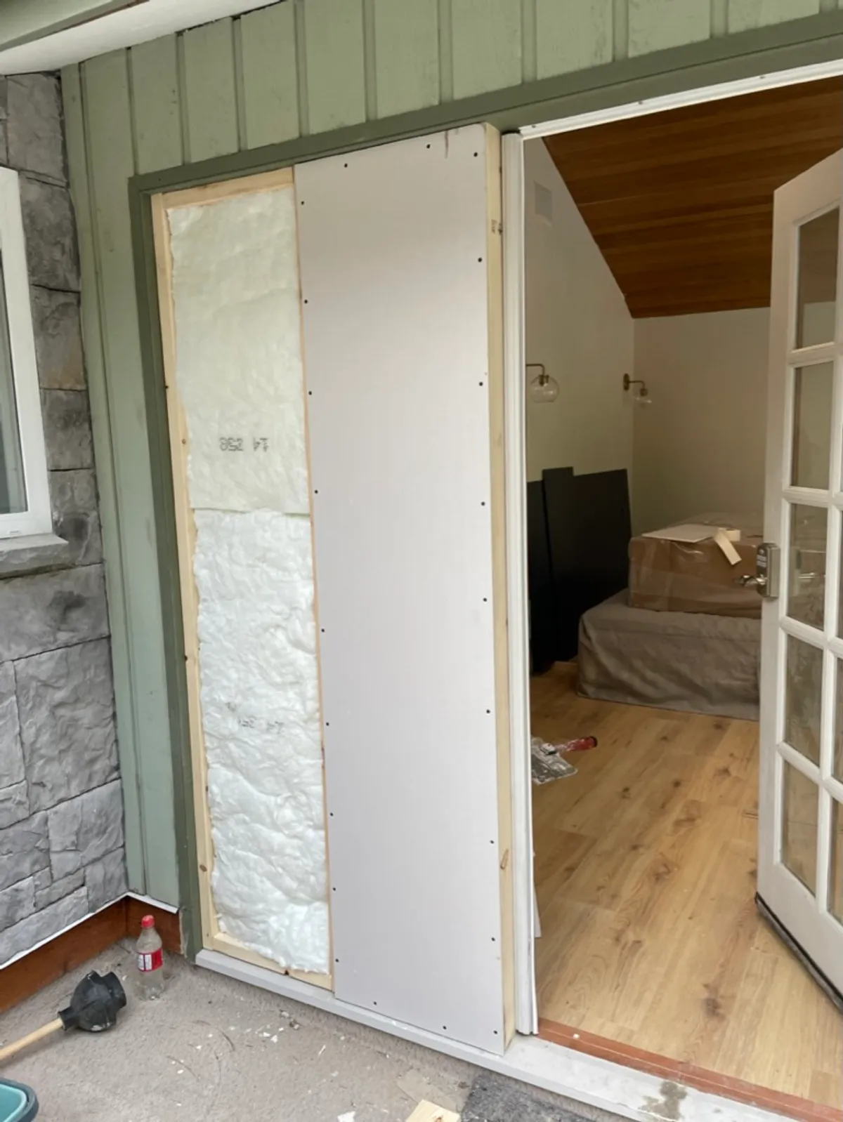 Renovation work in progress