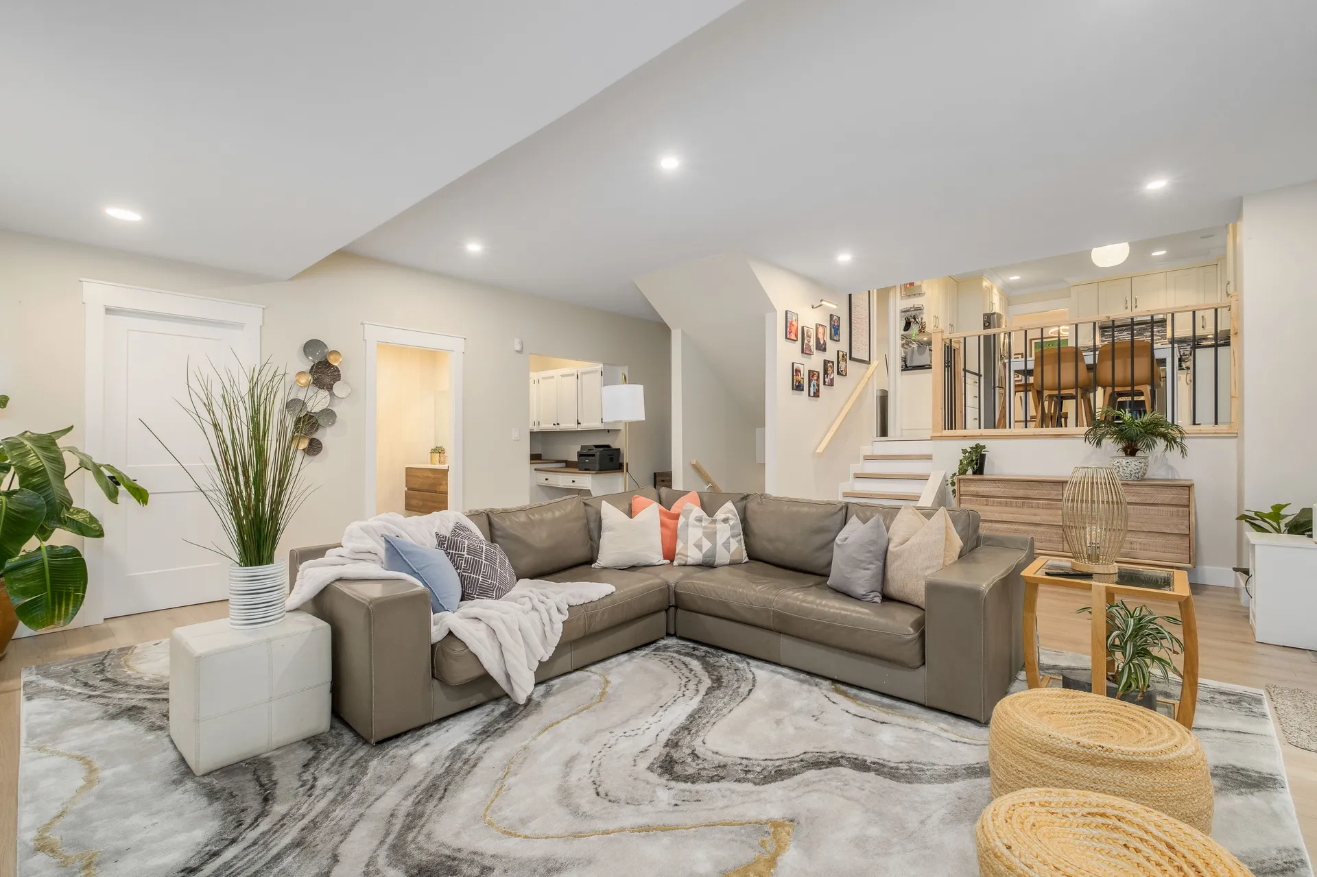 Living room front view